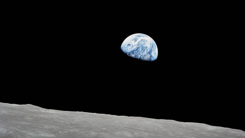 pamantul vazut de pe luna, earthrise