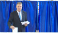 Klaus Iohannis a votat la alegerile locale și europarlamentare din 2024. Foto: Captură ecran