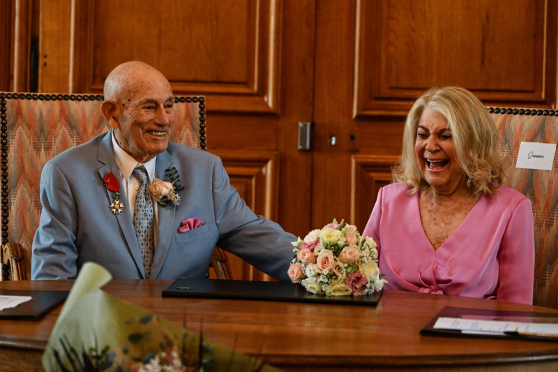 100-Year-Old World War II veteran marries on 80th D-Day Anniversary in France