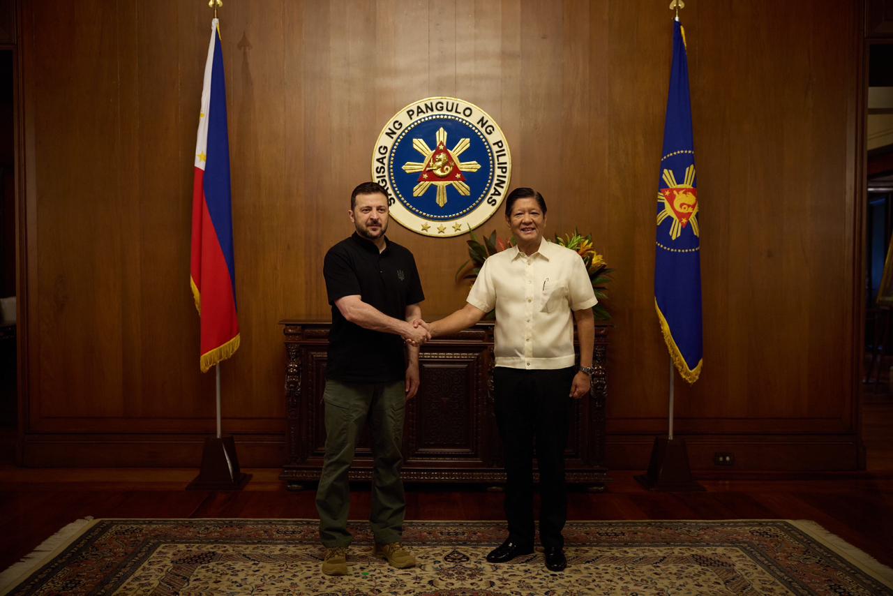 Zelenski îi mulțumește omologului său filipinez pentru sprijinul acordat Ucrainei și anunță că va deschide o ambasadă în Manila