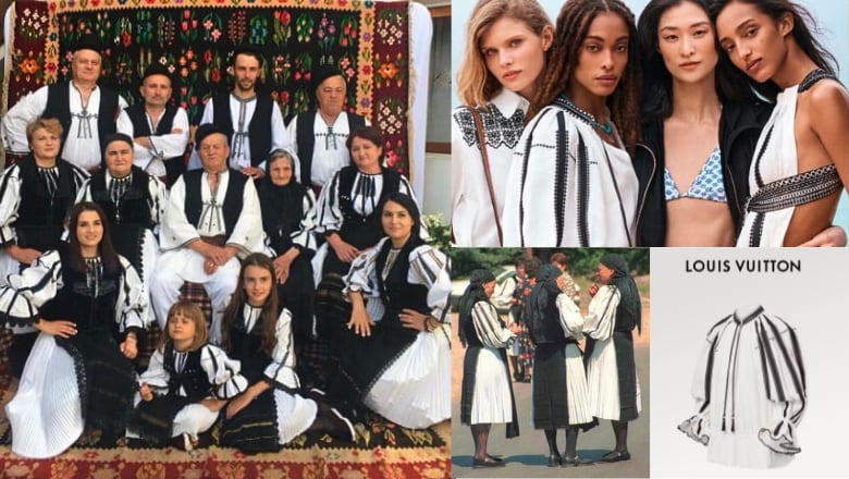 Organizația „La blouse roumaine” acuză Louis Vuitton că folosește în noua colecţie cămăşi inspirate de portul popular românesc