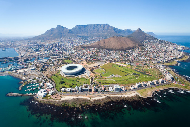 Overall,Aerial,View,Of,Cape,Town,,South,Africa