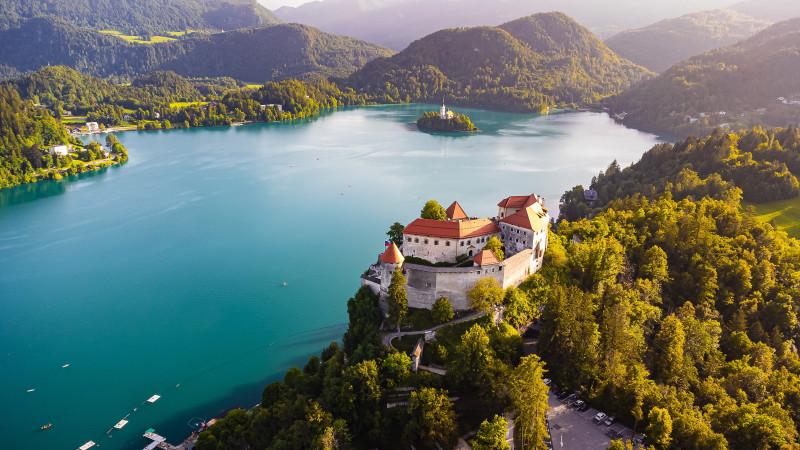 Magnificent,Lake,Bled,In,Slovenia