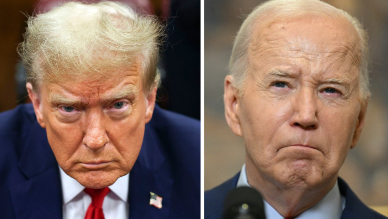 donald trump și joe biden