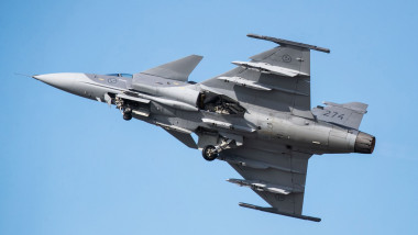 Jas 39 Gripen C, air show, Örebro, Sweden - 02 Sep 2023