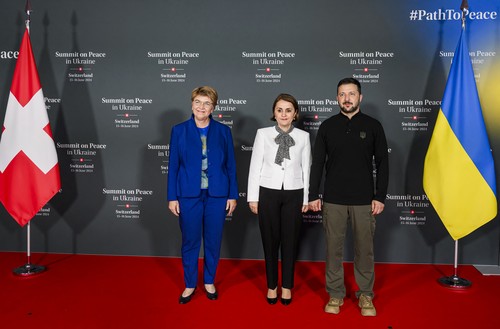 Luminiţa Odobescu, la summitul din Elveția: Ucrainenii nu sunt doar victime ale agresiunii ruseşti. Sunt apărători ai democraţiei