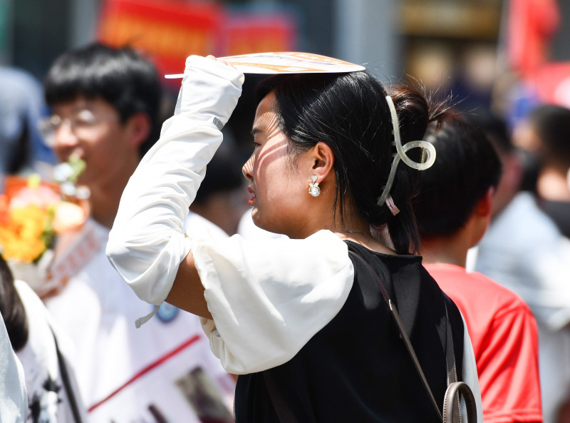 High Temperature Yellow Alert in China, Fuyang - 14 Jun 2024