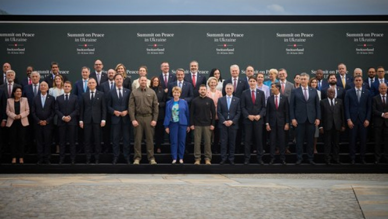 Ukraine Peace Summit - Switzerland, Lucerne - 16 Jun 2024