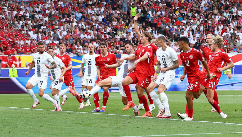 Slovenia v Denmark, UEFA European Championship 2024, Group C, Football, Stuttgart Arena, Stuttgart, Germany, 16 Jun 2024