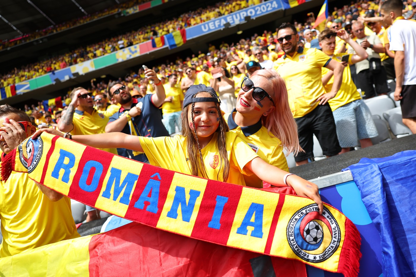România, în top cinci la numărul de fani prezenți la Euro 2024. Câți suporteri i-au susținut pe tricolori la meciurile din grupe