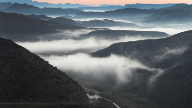 Rio Grande în ceață