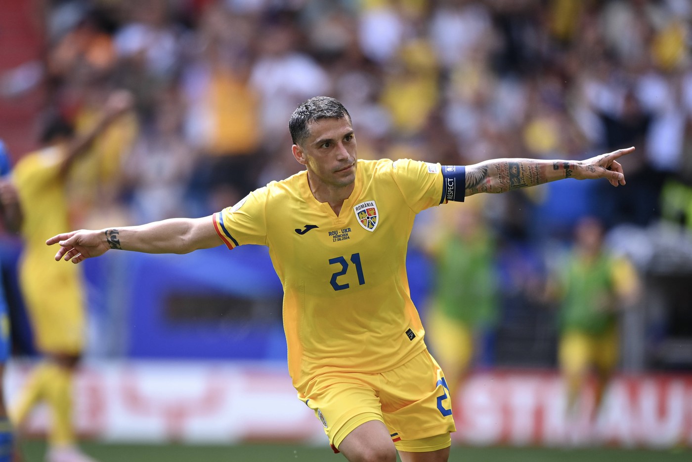 Nicolae Stanciu, desemnat cel mai bun jucător al meciului România-Ucraina de UEFA. Ce scrie presa străină despre căpitanul naționalei