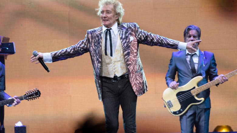 Rod Stewart Performs at O2 Arena, London