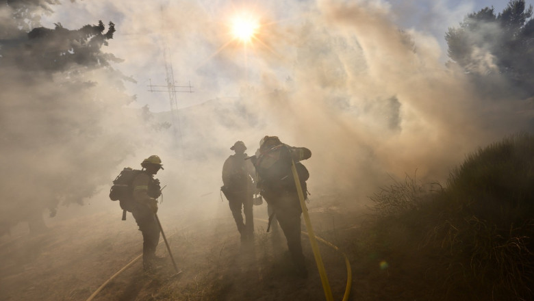 U.S. LOS ANGELES WILDFIRE POST FIRE