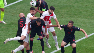 faza de joc din meciul croatia albania de la euro 2024