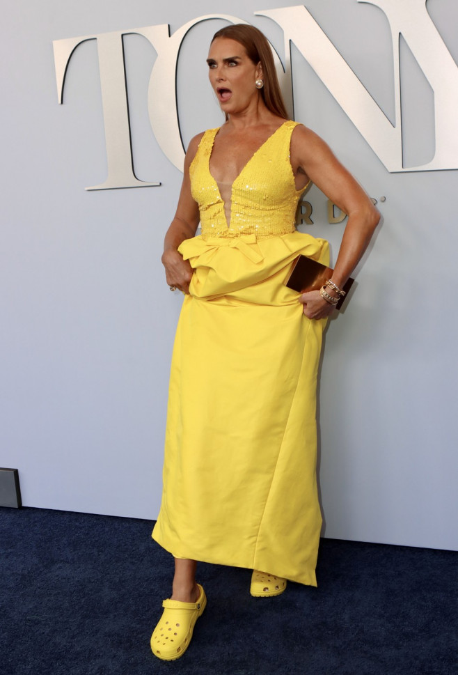 Brooke Shields At The 77th Annual Tony Awards In New York City, NY - 16 June 2024