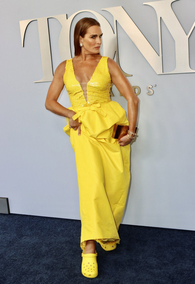 Brooke Shields At The 77th Annual Tony Awards In New York City, NY - 16 June 2024