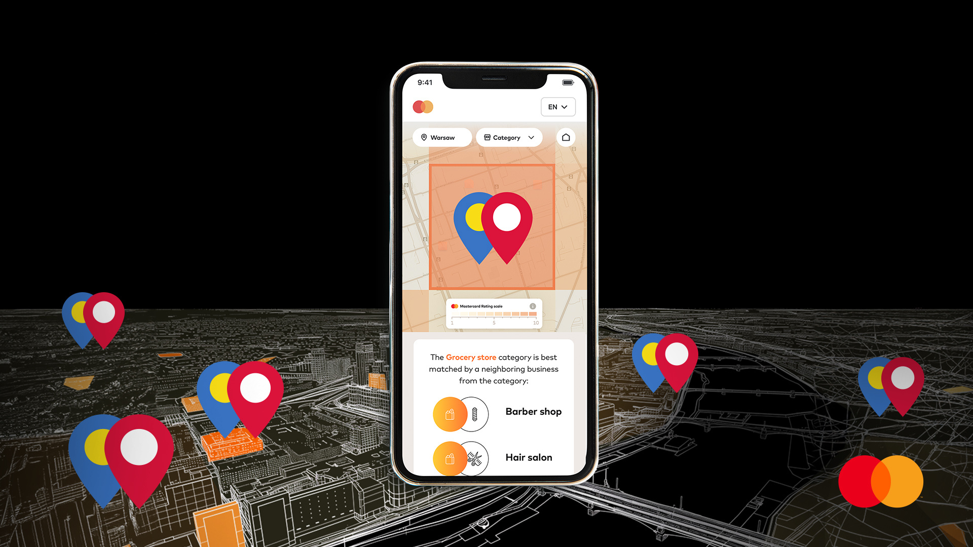 Mastercard’s data tool shows entrepreneurs the best places to open shop in Poland