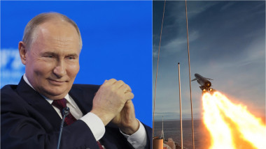Vladimir Putin / lansare rachetă hipersonică Zircon
