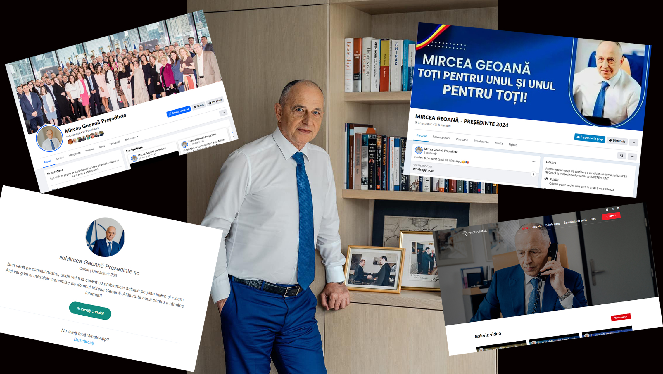 Mircea Geoană și Nicolae Ciucă au furat startul campaniei la prezidențiale. Care e sloganul lui Geoană și ce scrie Ciucă în cartea sa