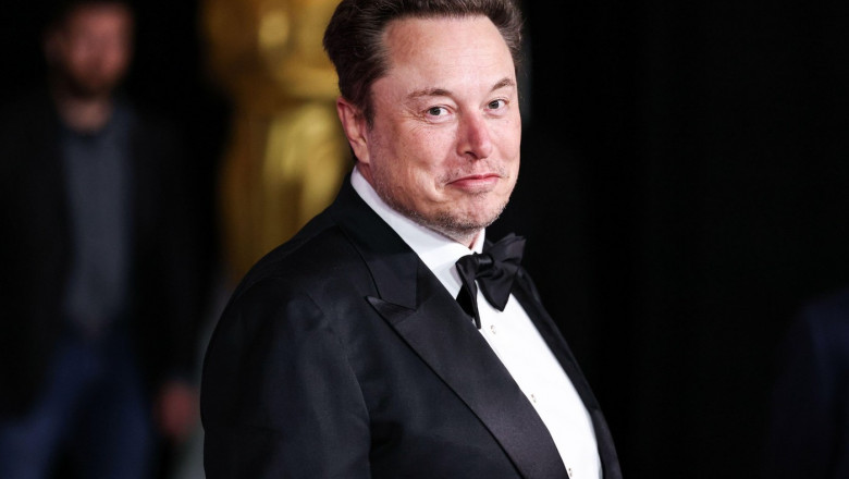 LOS ANGELES, CALIFORNIA, USA - APRIL 13: Elon Musk arrives at the 10th Annual Breakthrough Prize Ceremony held at the Academy Museum of Motion Pictures on April 13, 2024 in Los Angeles, California, United States. (Photo by Xavier Collin/Image Press Agency