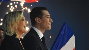 Marine Le Pen și Jordan Bardella