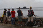 Russian warships arrive at the port of Havana, Cuba