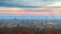 Overview Of Ploiesti City Romania Early In The Morning With Refinery In The Background One Of The