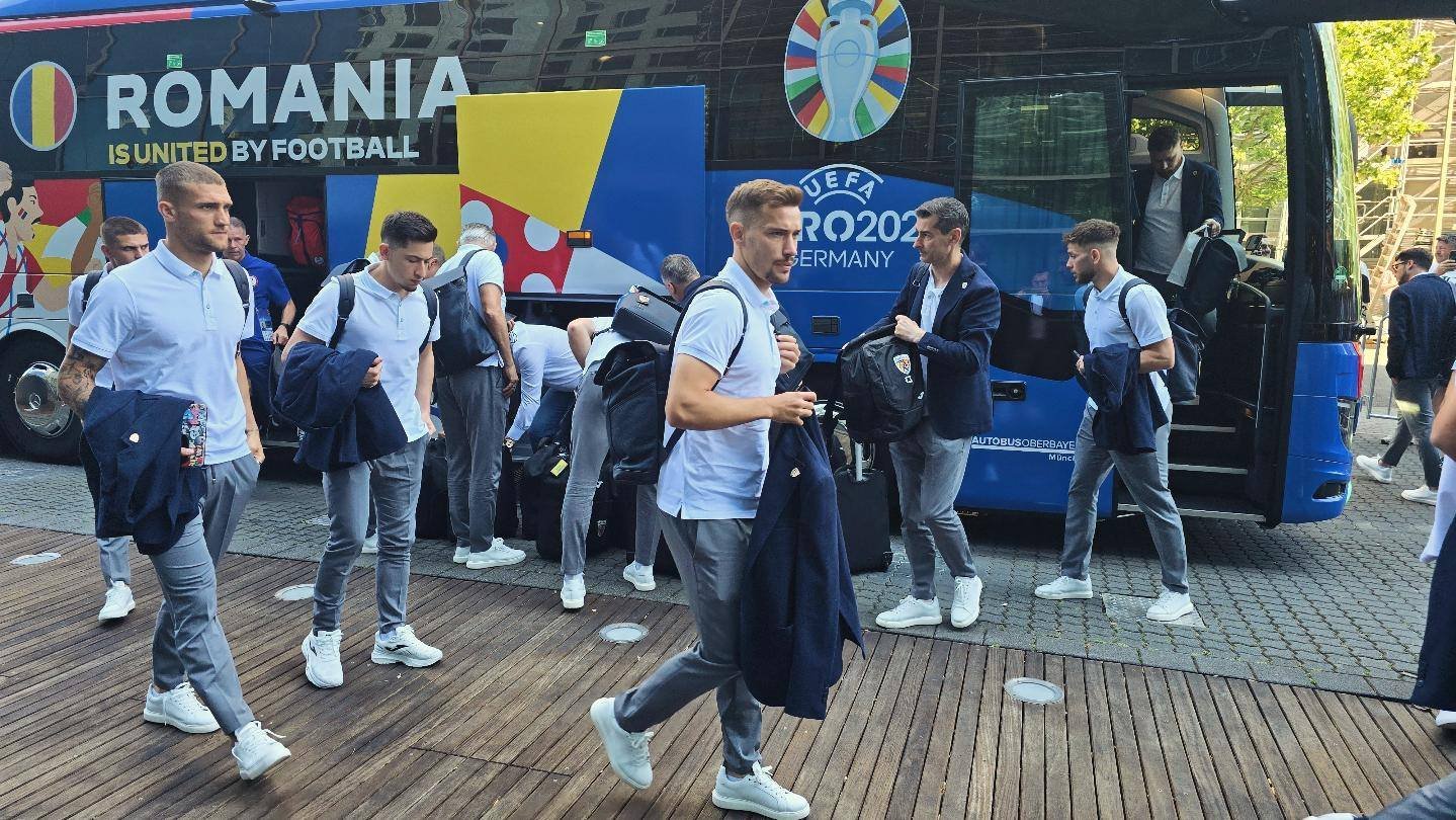 EURO 2024. Tricolorii au ajuns la Frankfurt pentru meciul cu Slovacia