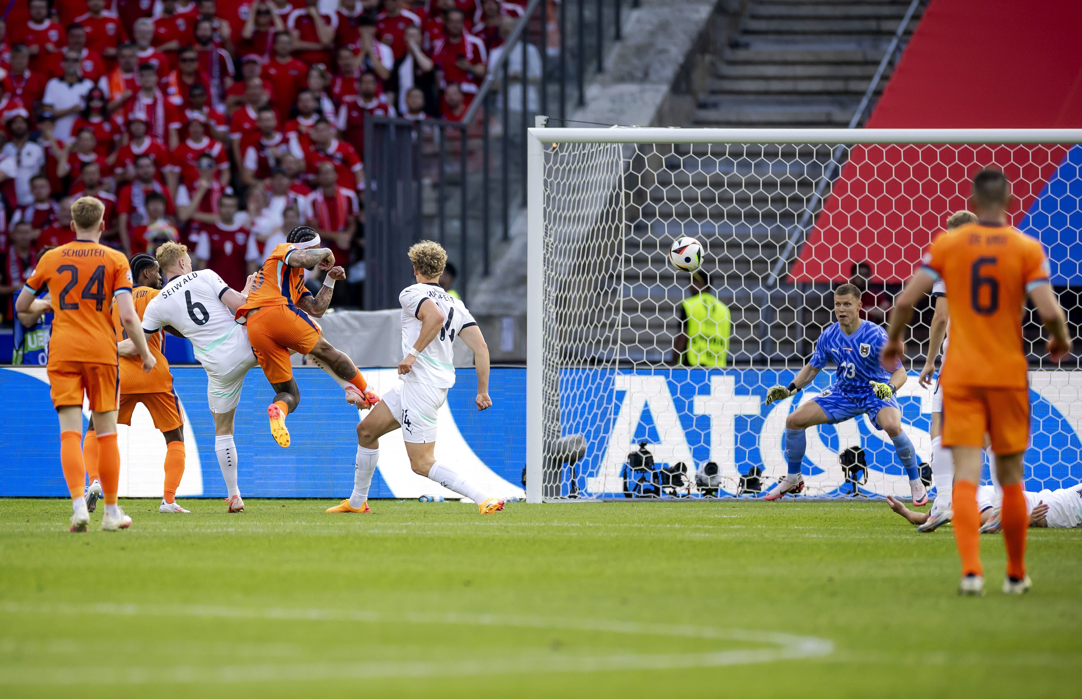 EURO 2024: Austria, câștigătoarea-surpriză a grupei D. Olanda s-a calificat matematic, de pe locul 3, cu 4 puncte