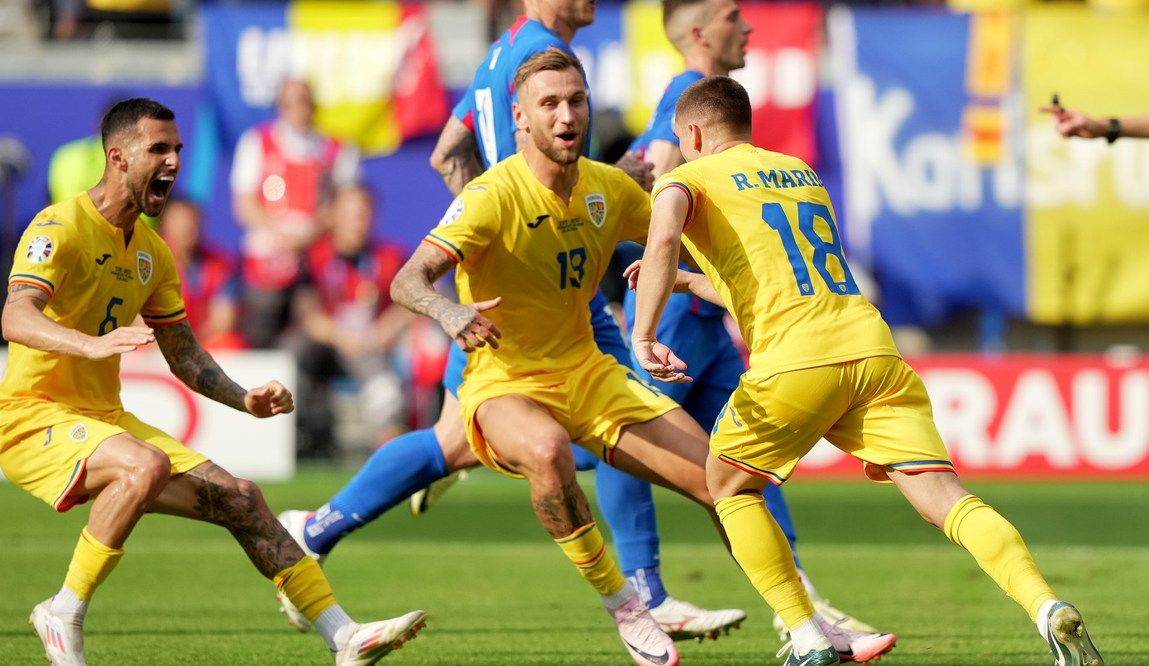 EURO 2024. România a făcut 1-1 cu Slovacia și s-a calificat în optimi. Tricolorii, câștigători ai Grupei E