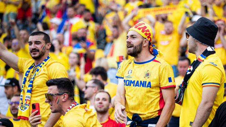 Suporteri români, în tribune la euro 2024