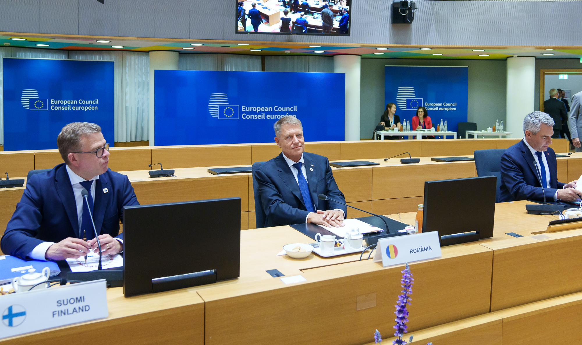 Iohannis, la Consiliul European: Marea Neagră are o „importanță crucială” pentru securitatea regională