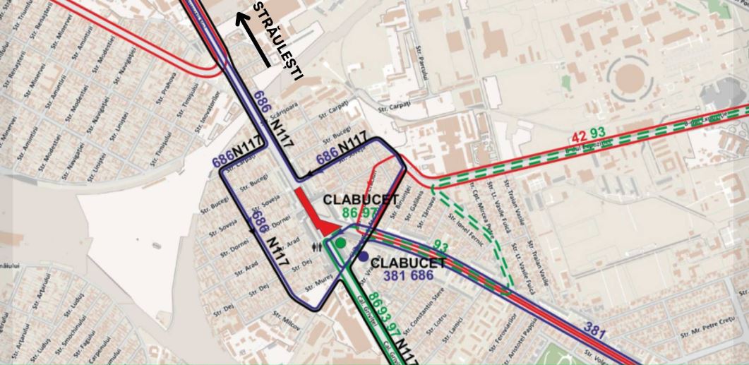 Modificări ale traseelor STB din zona de nord-vest a Capitalei, de săptămâna viitoare. Ce linii sunt afectate