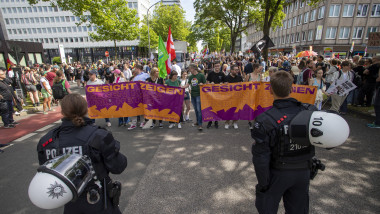 Manifestatii impotriva Congresului AfD, Germania