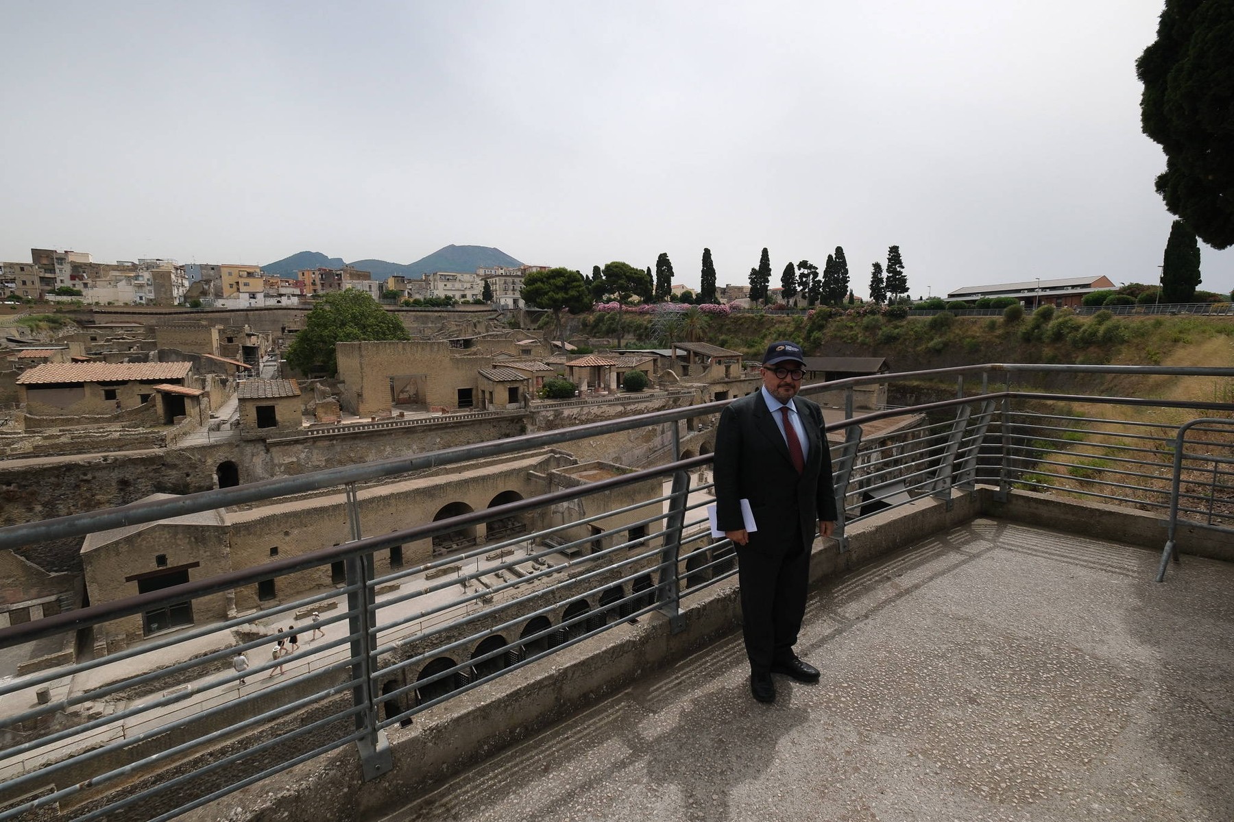 O plajă îngropată de erupţia Vezuviului poate fi vizitată de public după restaurare în parcul arheologic Herculaneum