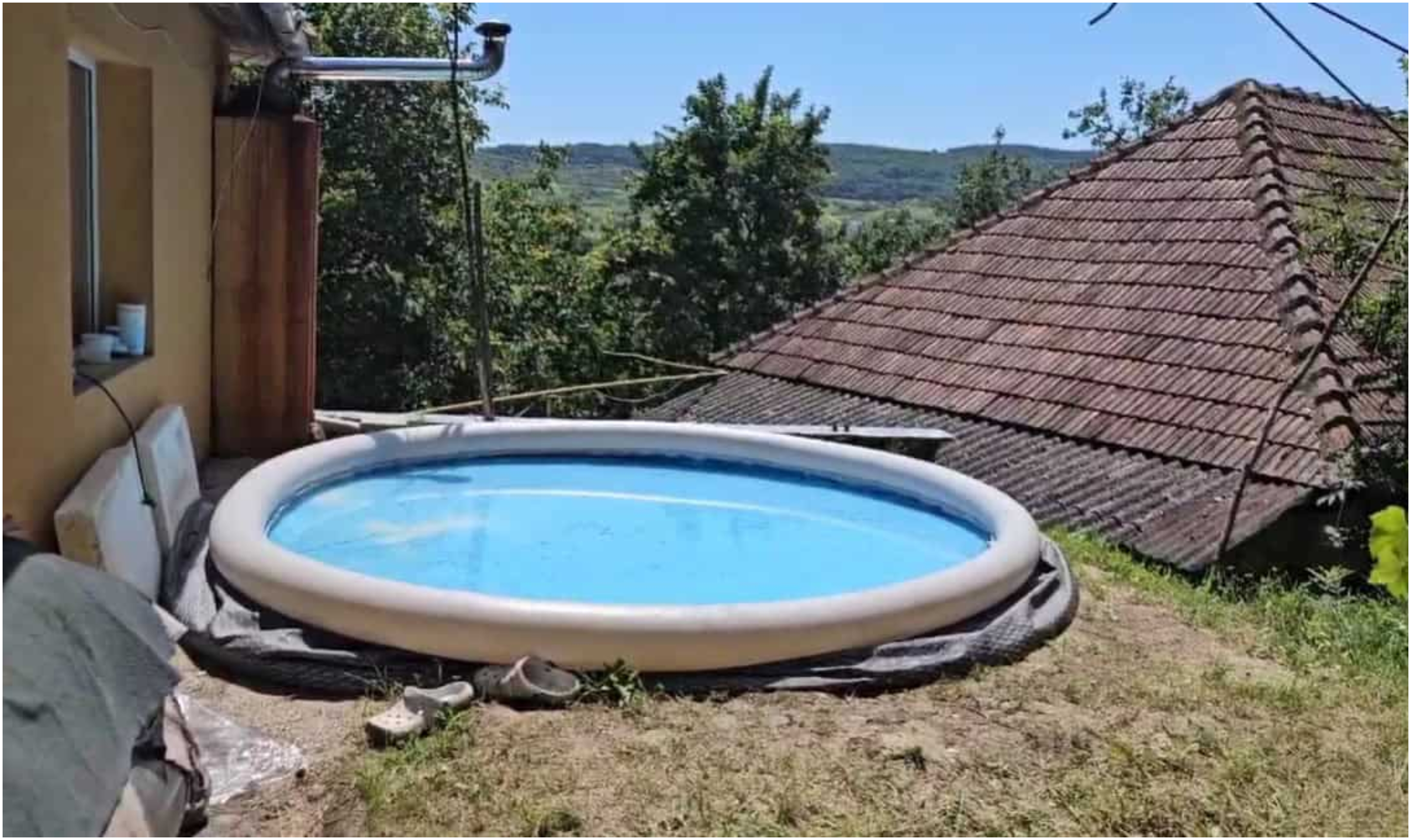 Cine sunt cei 3 oameni găsiți morți lângă piscina gonflabilă, în Cluj. O instalație electrică improvizată le-a adus sfârșitul
