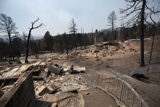 Wildfires destroyed 1400 structures in village of Ruidoso, New Mexico