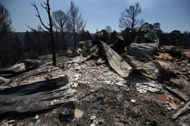 Wildfires destroyed 1400 structures in village of Ruidoso, New Mexico