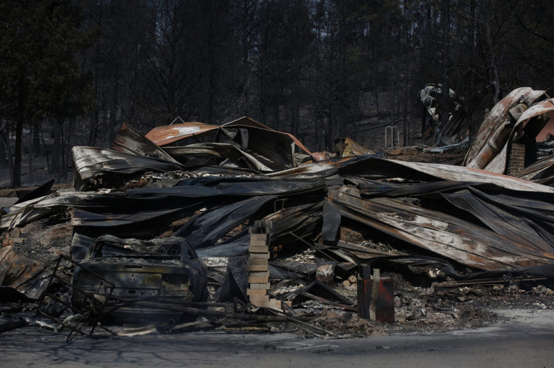 Wildfires destroyed 1400 structures in village of Ruidoso, New Mexico