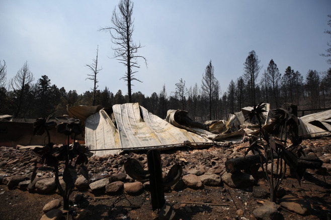 Wildfires destroyed 1400 structures in village of Ruidoso, New Mexico