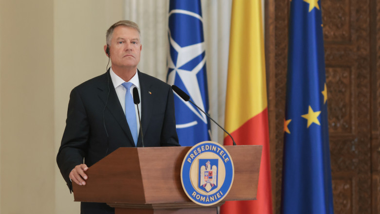 klaus iohannis presedintele romaniei