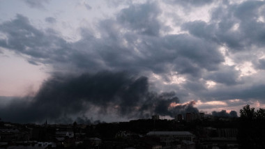 Many Left Without Power As Missiles Hit City Substations, Lviv, Ukraine - 03 May 2022