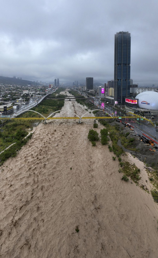 Rio Santa Catarina Overflow in Monterrey