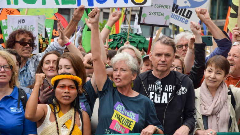 Restore Nature Now March in Central London, England, Uk - 22 Jun 2024