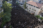 protest al evreilor ultra ortodocși la ierusalim