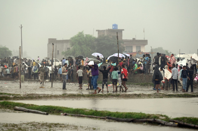 121 Died In Stampede During Religious Event In Hathras, Hatharas, Uttar Pradesh, India - 03 Jul 2024