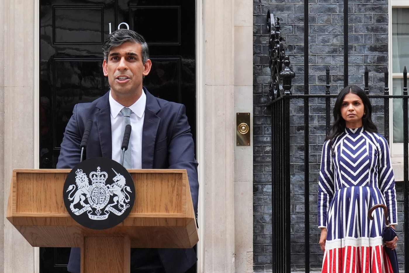 Ultimul discurs al lui Sunak, din fața Downing Street: Am înțeles furia, voi demisiona din fruntea Partidului Conservator