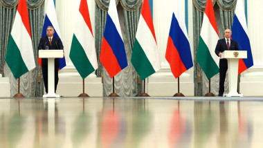 Viktor Orban și Vladimir Putin. Foto- Kremlin.ru