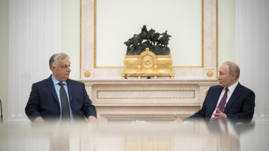 Premierul Ungariei, Viktor Orban, a mers vineri la Moscova pentru a se întâlni cu preşedintele rus Vladimir Putin,